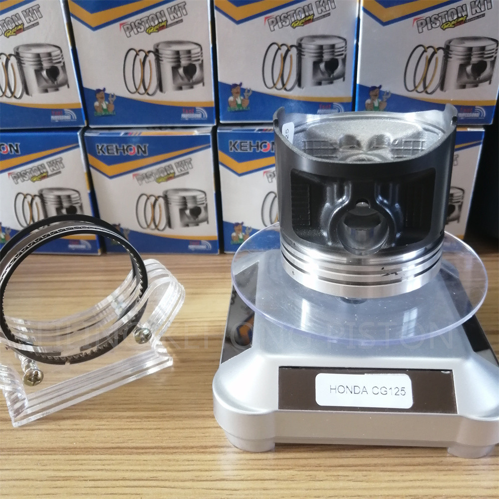 Graphite Honda Motorcycle Pistons