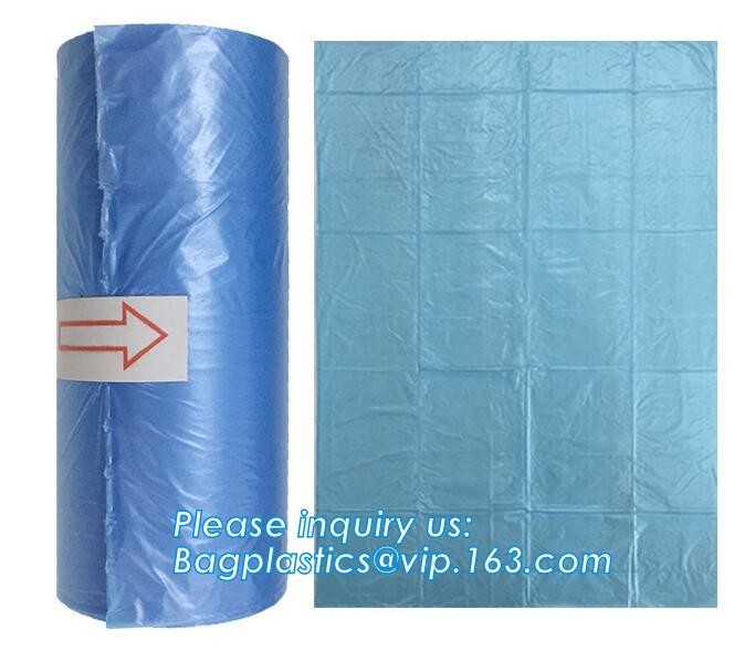 plastic t-shirt shape bag/ diaper sack bag with powder scent, biodegradable custom baby disposable diaper nappy bag, pac