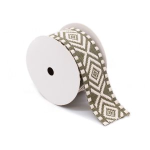  Home Textile 4cm Polyester Jacquard Ribbon Trim Manufactures