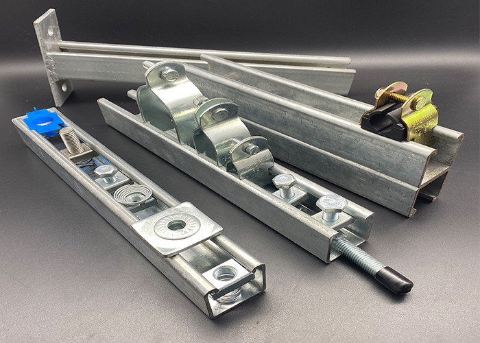 Galvanized Steel Channel T-shape Flat Plate Fitting