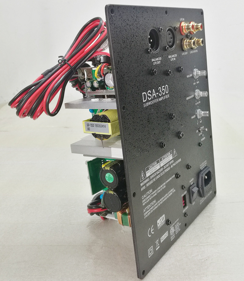 500W Plate Power Amplifier Class D Plate Amplifier For PA DJ Subwoofer Cabinets