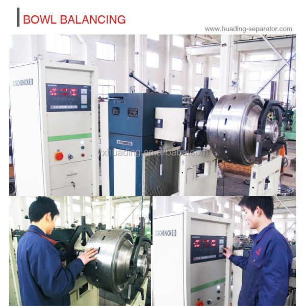 Top Quality Fermentation Disk Stack Centrifuge Separator for