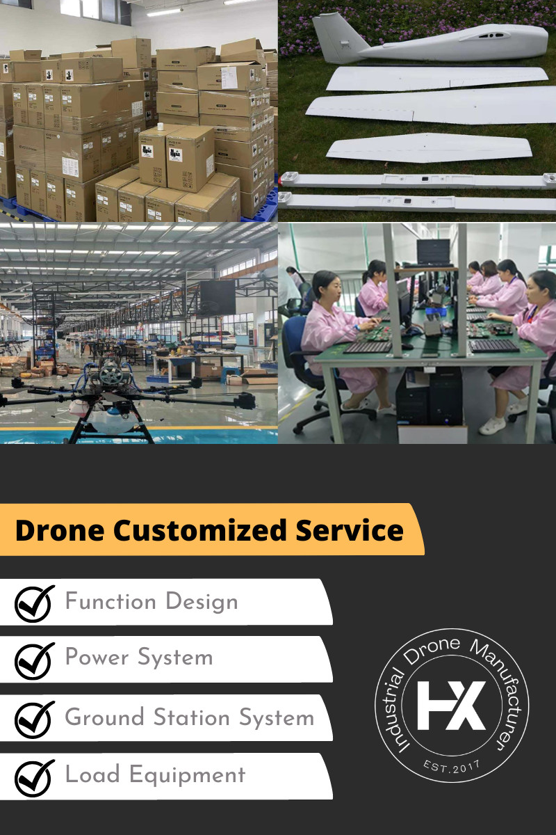 Long Range Industrial Inspection Drone UAV VTOL 2KG Payload 1700mm Wingspan
