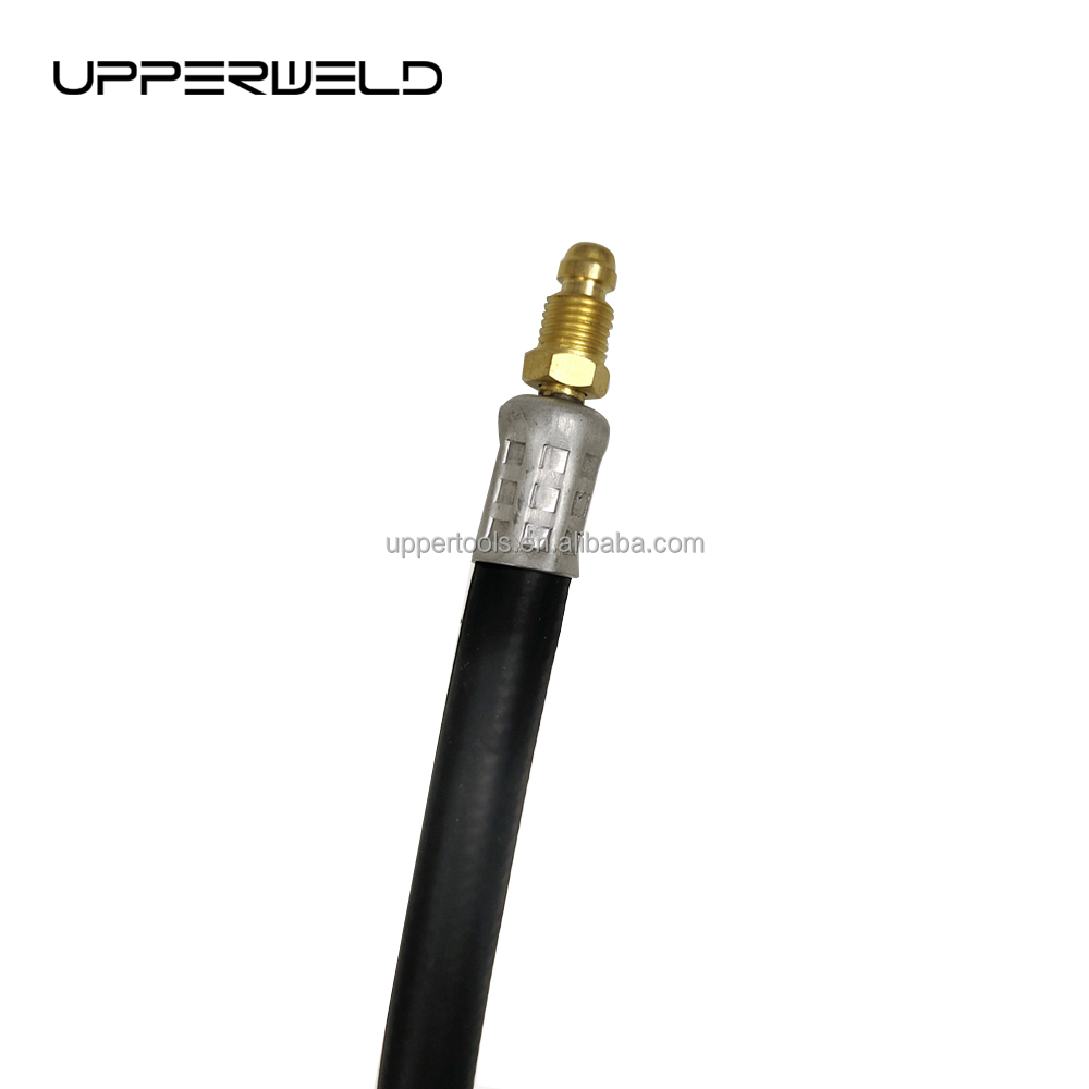 Power Cable Rubber Hose Air Cooled TIG Welding Consumables for WP17 Torch in Black