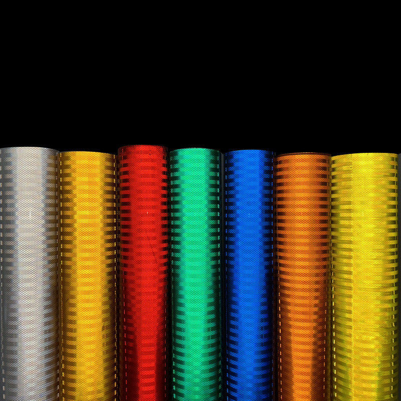Prismatic Reflective Sheeting Vinyl Film PET Material Reflective Sticker