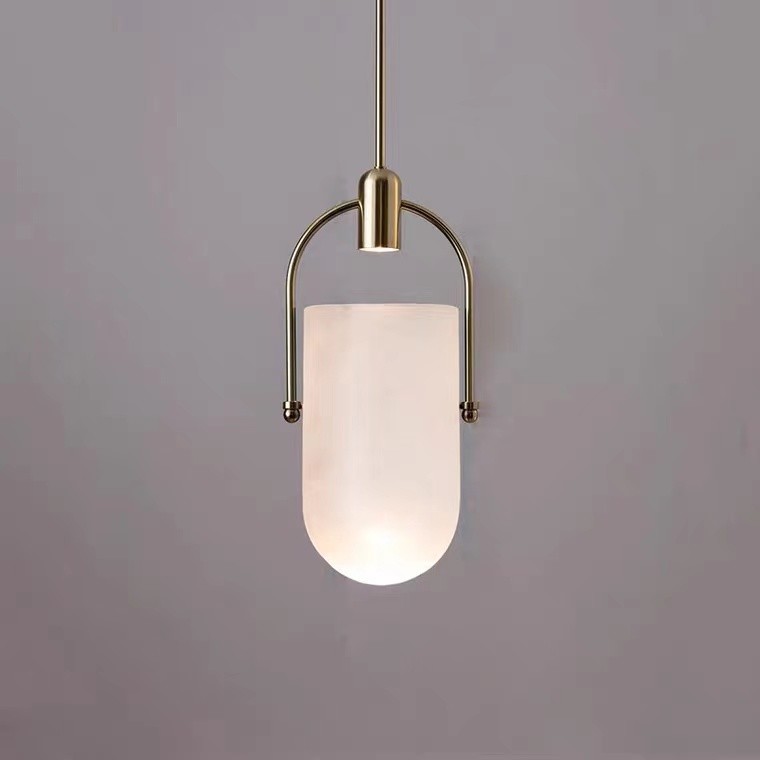 Home Lighting Indoor E27 Classic Glass Smoky Led Ceiling Pendant Lamp