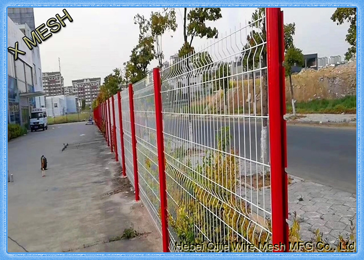 Perimeter Coated Welded Wire Fence Steel-P0005
