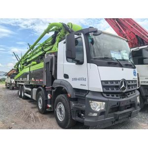 China 2020 Zoomlion 63m Boom Pump Truck with 450 HP Engine and 5-Section Boom for High-Rise Construction on sale