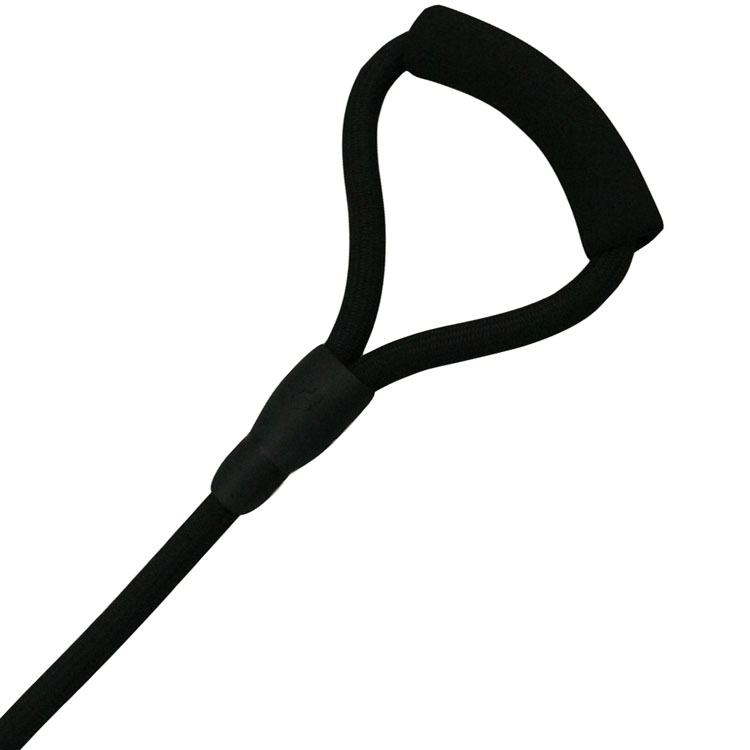 Black Pet Traction Rope Climbing Dog Leash With Safety Breakaway Hook