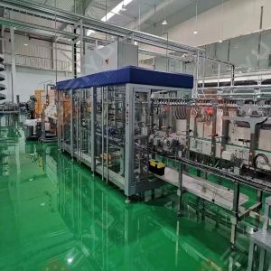 Automatic Linear Type PE Film Shrink Wrapping Machine with 70KW Power and Less
