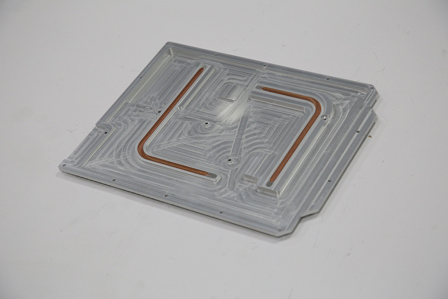 ISO9001 Water Cooled Liquid Heat Sink With Heat Pipe ODM Anti Corrosion