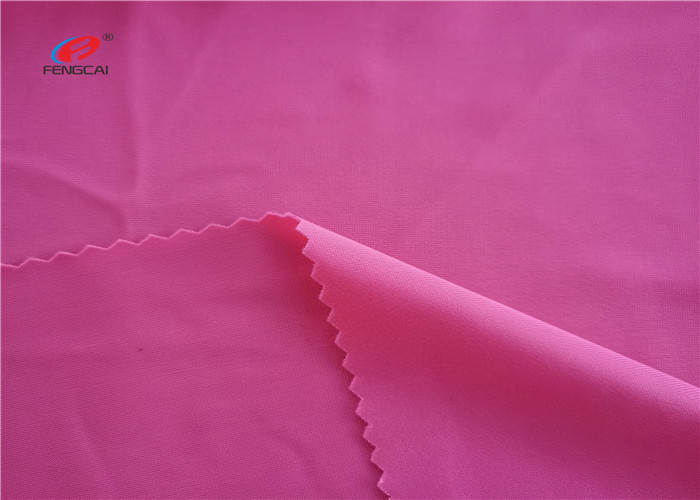 Knit Polyester Spandex Fabric 4 Way Stretch For Yoga Leggings Swimwear