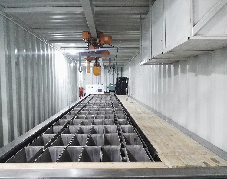 RefComp Compressor 31.25KW 8T Container Block Ice Machine Removable for Port and Quay