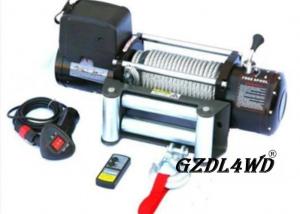  Steel Heavy Duty Truck Winch , 12000lbs Atv Electric Winch With Steel Rope Manufactures