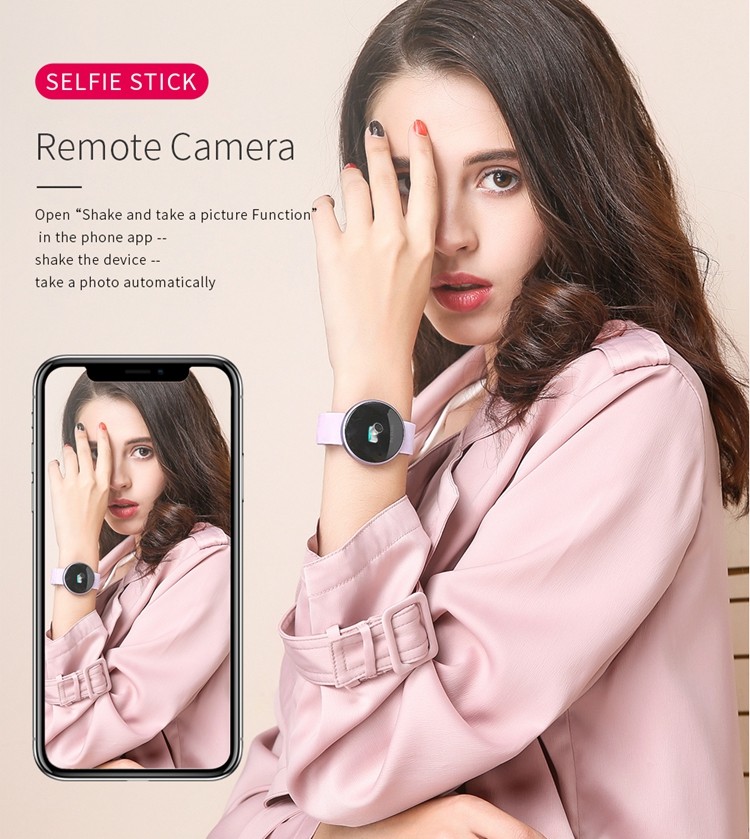 90 Hours Working Time Bluetooth IOT Devices W21 Female Smartwatch