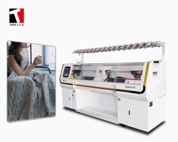 Professional 12 Gauge Knitting Machine 100 Inch Automatic For Flat Jacquard