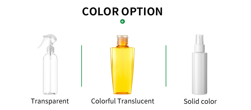 Round 200ML Recyclable PET Plastic Cosmetic Bottles For Hair Oil Body Oil