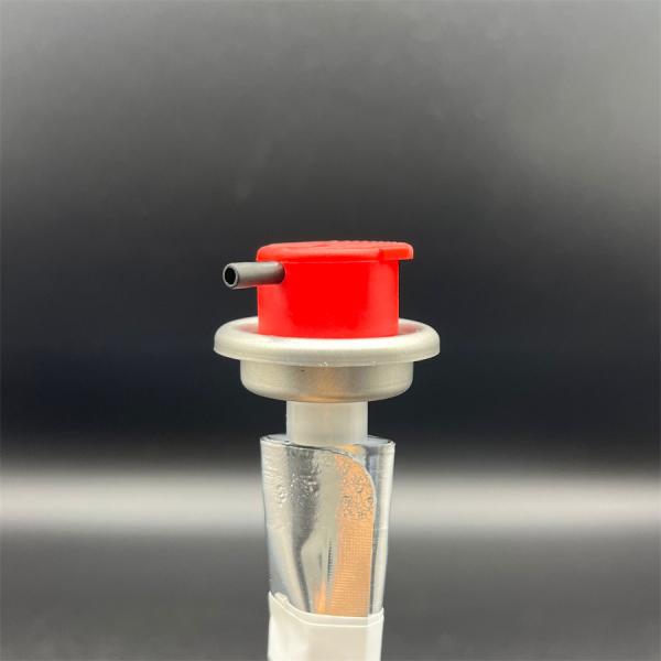 Compact Male Pepper Spray Key Chain Valve Cap for Quick Self-Defense - Durable