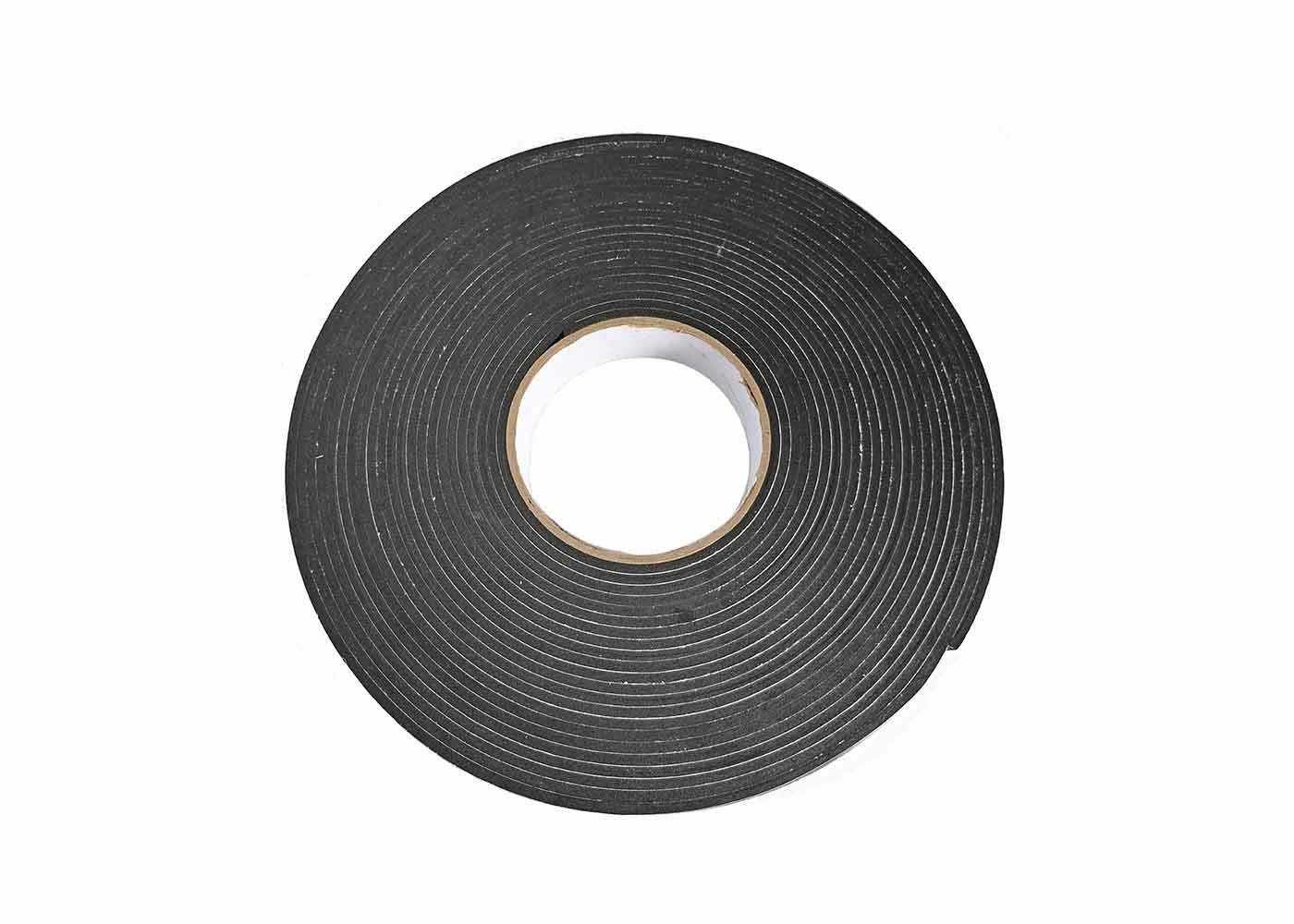 Super Thin EVA Double Sided Self Adhesive Tape Black Color For Cushion