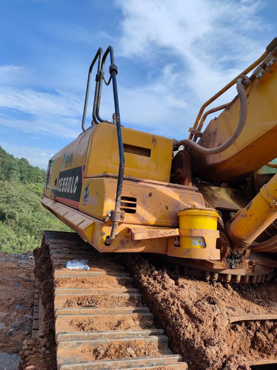SE500LC 50 tons Large Crawler Excavator mini digger Hydraulic Earth Mover equipment SE500 with high performance engine