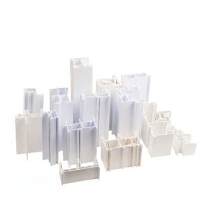 Horizontal Opening Plastic Frame Profile for Practical Office House Windows and