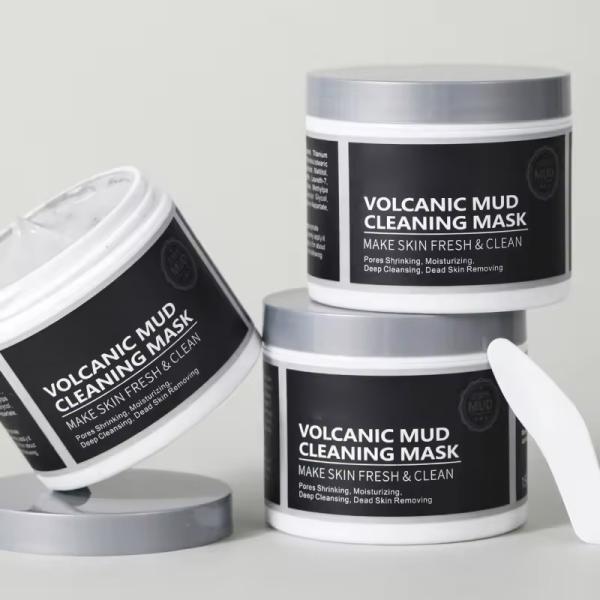 OEM ODM Mud Mask Facial Care Blackheads Acne Gently Clean Pore Volcanic Mud