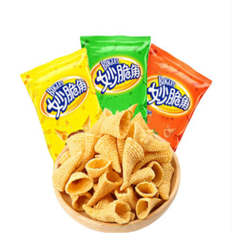 Corn chip production line Fried tray snack food production line