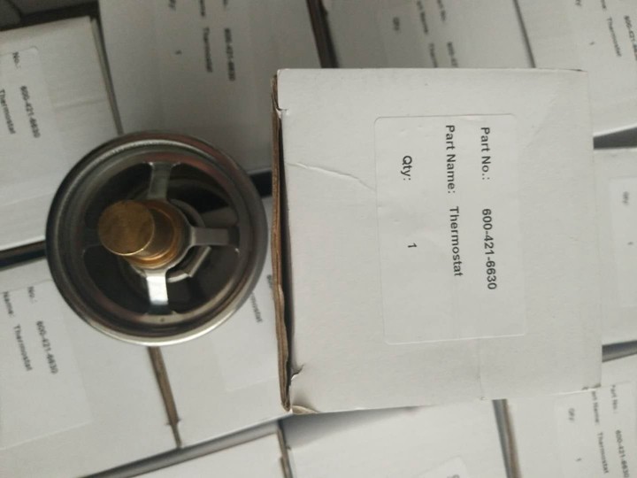 komatsu 6D125 engine Thermostat 600-421-6630 use for PC400-8 D53-17 D65-12