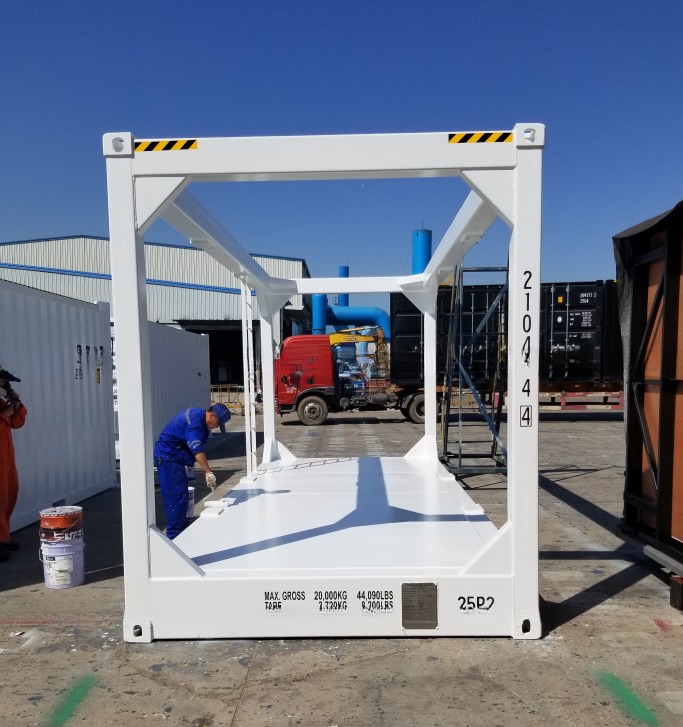 High Cube Offshore Frame Container made Steel Corten Steel DNV 2.7-1 Gas Oil Drilling Lifting Basket Customized Container