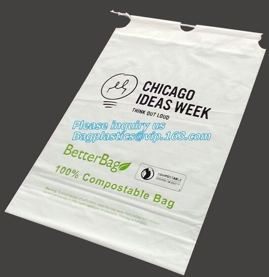 laundry and dry cleaning bag with customized printing, Hotel Laundry Plastic