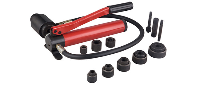 Lineman Tools Terminal Hydraulic Battery Crimping Punching Tool Holemaking Cutter