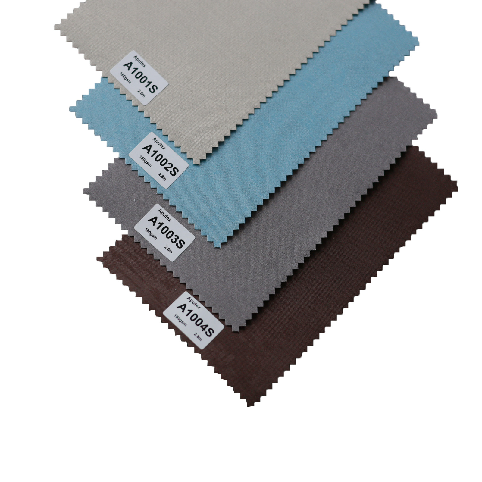 New Design 100% Polyester 3M Width Plain Color White Coated Blackout Roller Blinds Fabrics For Window