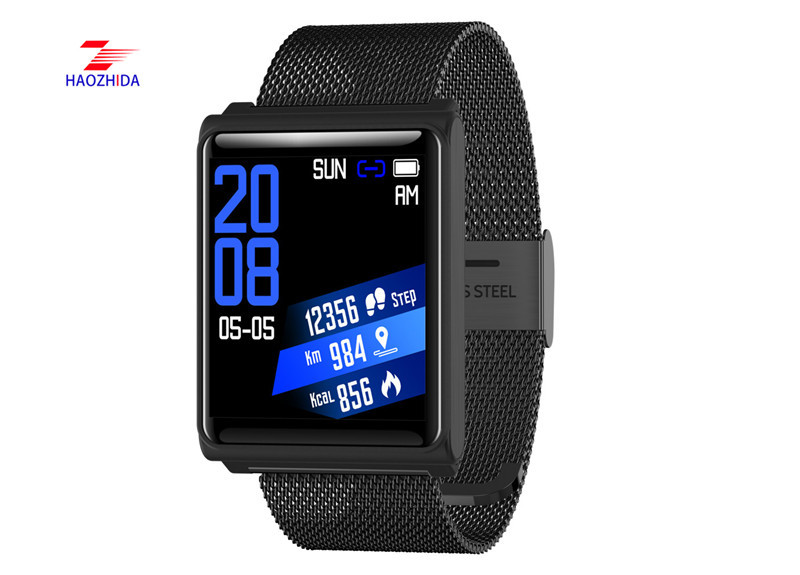 Smart bluetooth watch can support Call notification and message alert and multilingual push