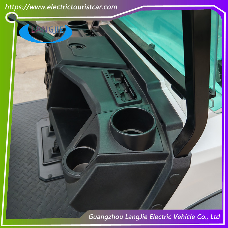 AC Controller Electric Utility Carts Dry Battery Powered Utility Vehicles For Park