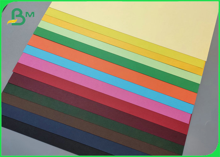 180gsm 230gsm Good Stiffness Red Yellow Colored Cardboard Origami Paper Material