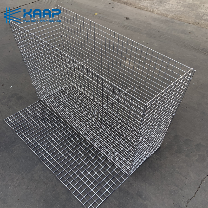 Square 5mm Welded Mesh Gabion Hot Dip Galvanized