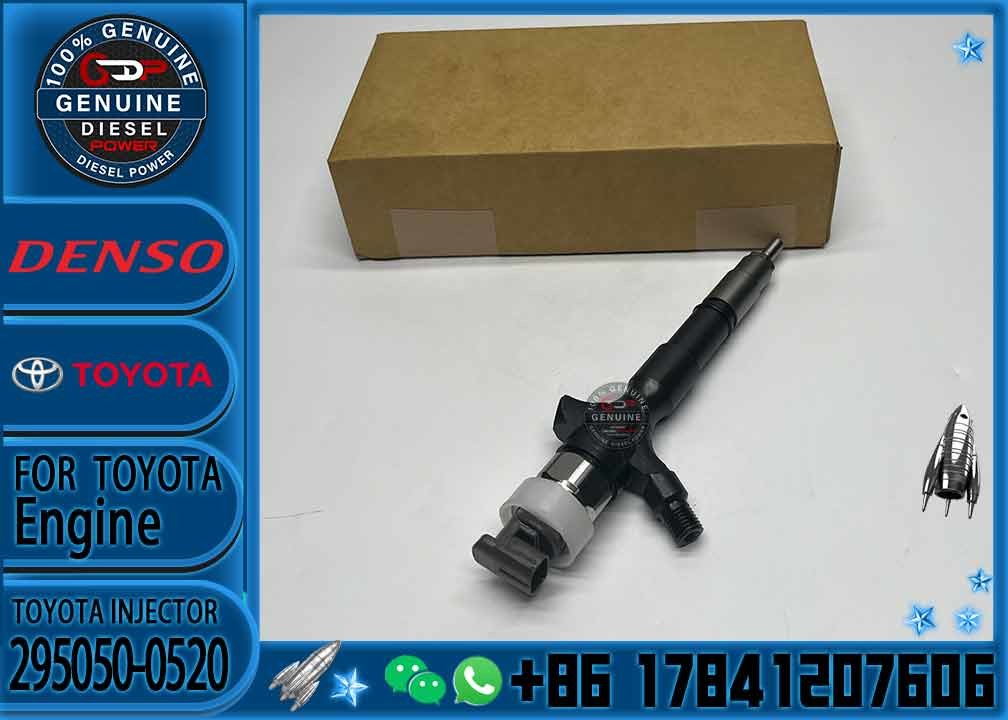 Original New Euro 5 Fuel Injector DCRI300460 23670-0L090 295050-0520 295050-0460 23670-30400 For Toyota Hiace Dyna 1kd F
