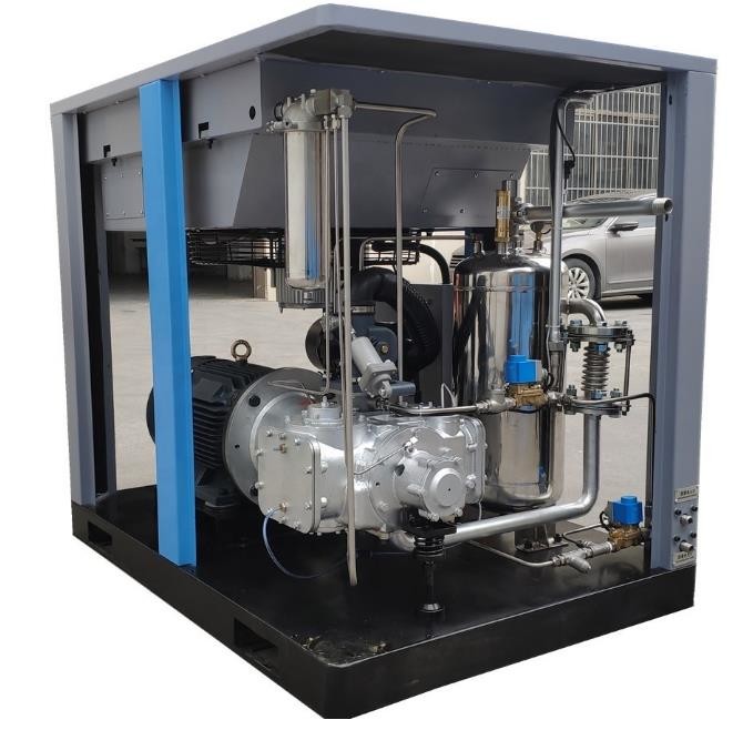 15KW Oil Free Screw Air Compressor Centrifugal 8 Bar Direct Driven Type