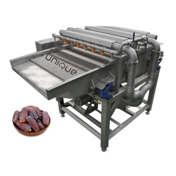 Palm Dates Dust Removing Washing Cleaning Vibrating Machine with Stainless Steel