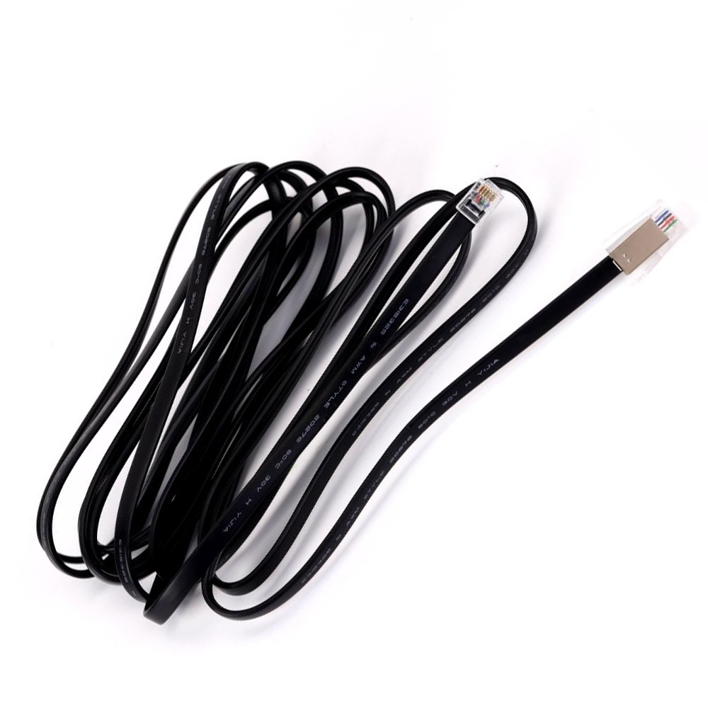 Cat 5e Flat Ethernet LAN Cables Cat6 RJ45 6 Conductors
