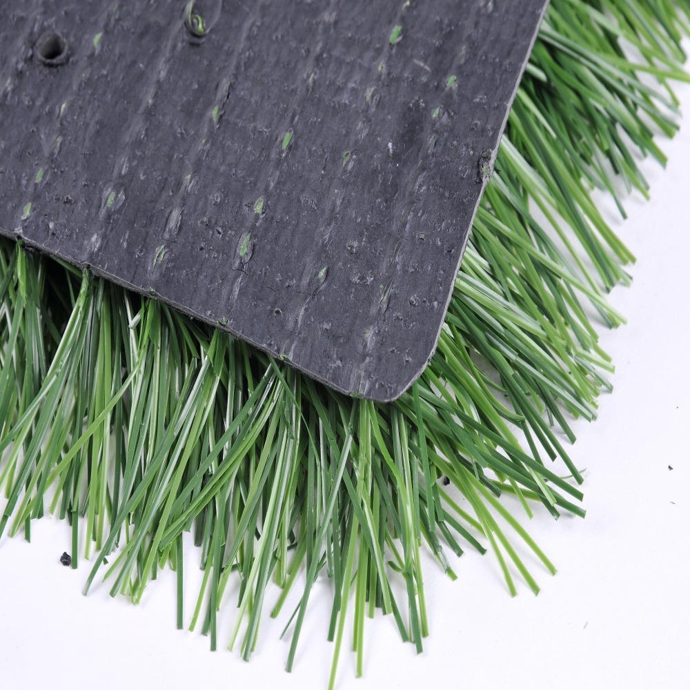 Green Football Artificial Turf 5/8" Gauge With PP+LENO Backing And SBR Latex Coating Adhensive