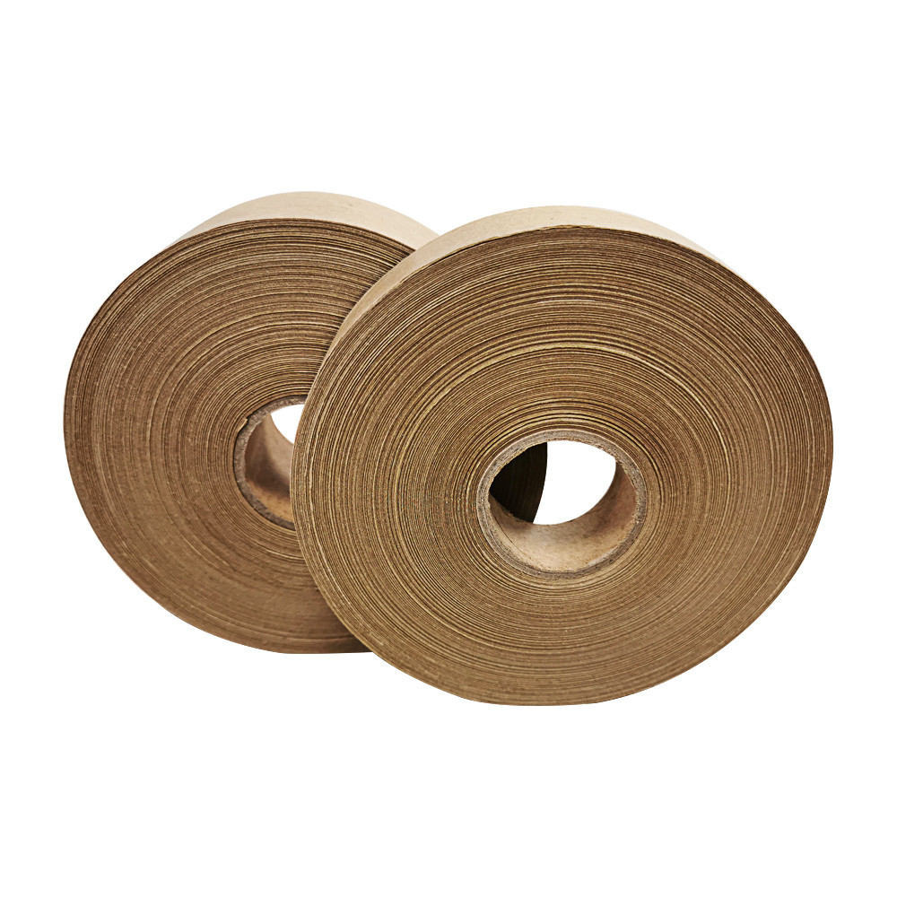 Eco Friendly Writable Single Sided Kraft Paper Gummed Tape
