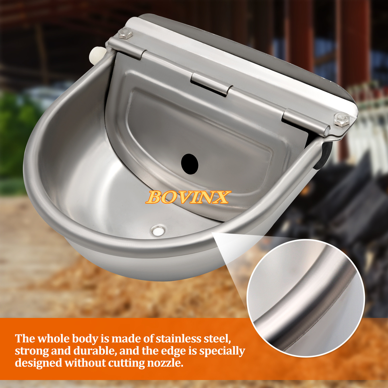 Stainless Steel Milk Machine Spare Parts Cow Automatic Drinker Float