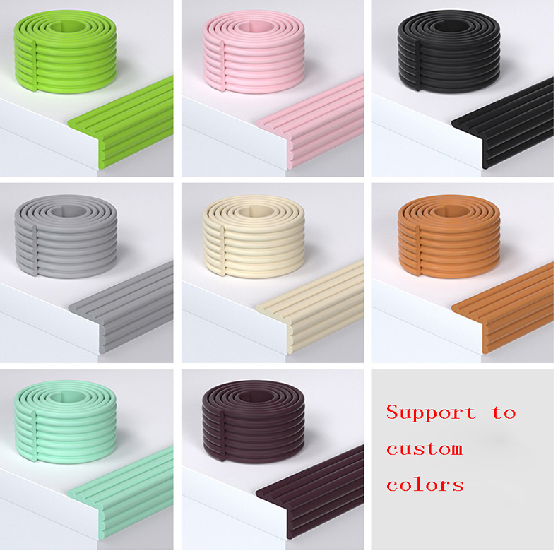 Furniture Corner Guards Durable Soft NBR Foam Rubber Edge Protective Corner Protector