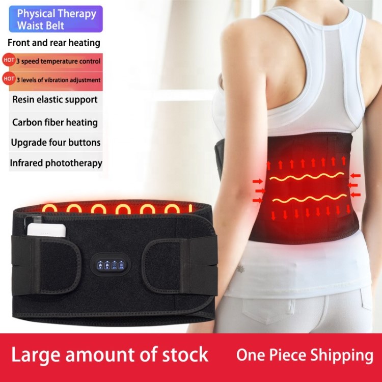 Electric Timing Warm Heating Waist Belt Heated Waist Belt Lumbar Support