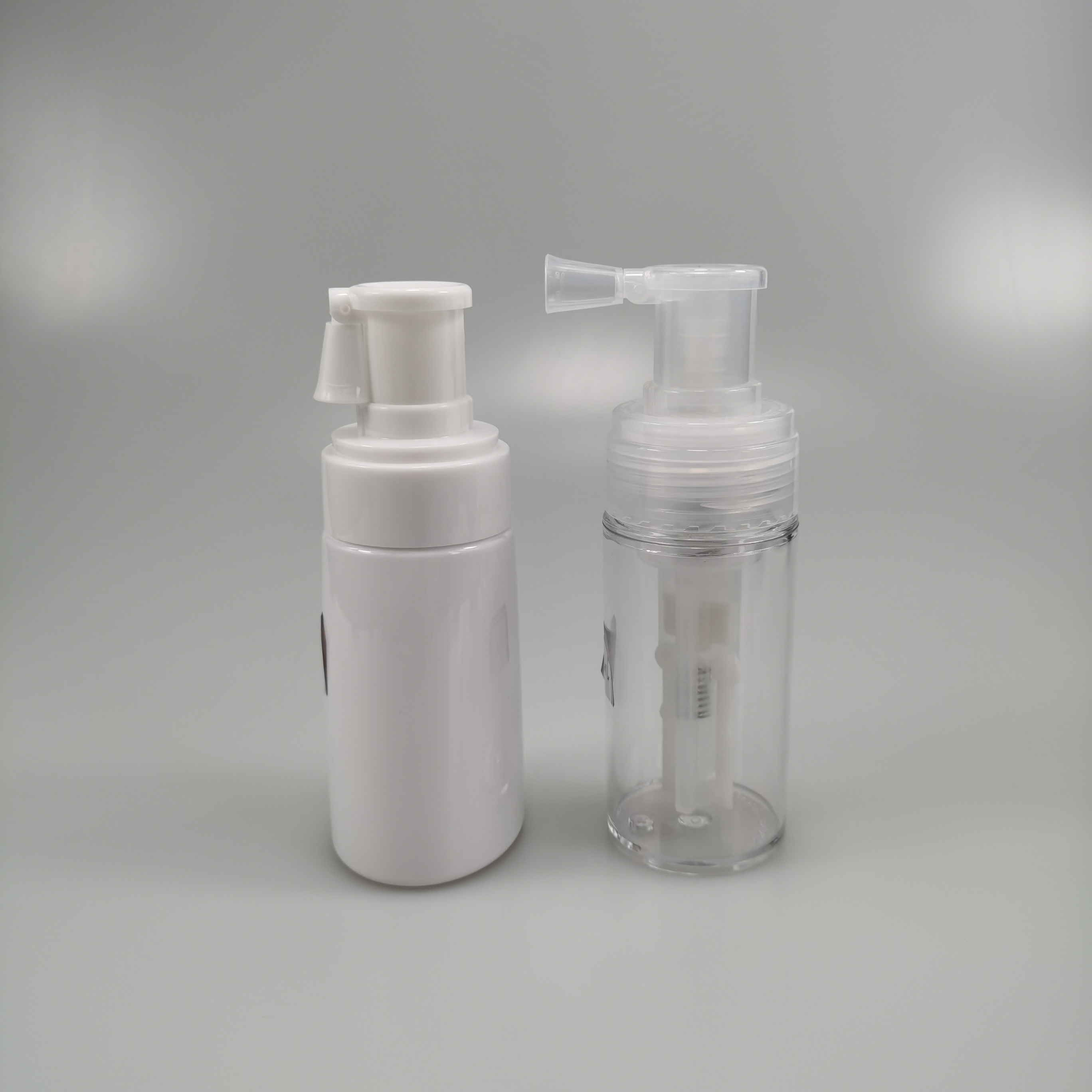150ml PET Barber Hair Salon Dry Shampoo Talcum Pump for Edible Cake Glitter Dust