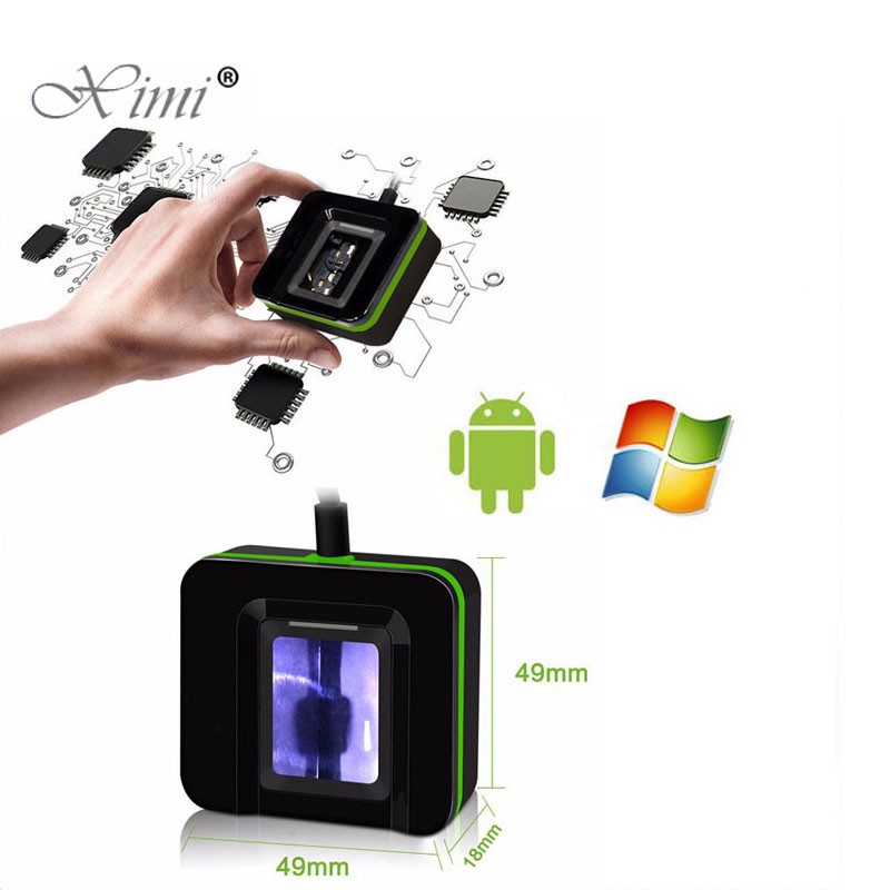 Good Quality Live ID Fingerprint Sensor USB Fingerprint Reader Biometric Fingerprint Scanner For Office, School, Bank