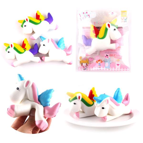 OEM Squishy Animals Toys Pu Unicorn Slow Rising Cute Stress Relief Jumbo Slow