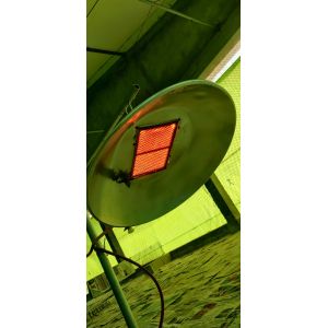 Africa Market Round Infrared Gas Brooder Heater For Poultry Farm Chicks