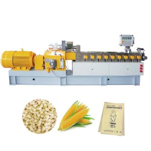 Plant Fiber Based Biodegradable Granulator Granule making machine 100~280kg/h